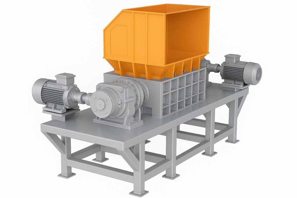 double shaft shredder