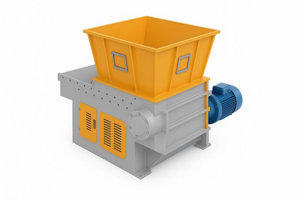 single shaft shredder