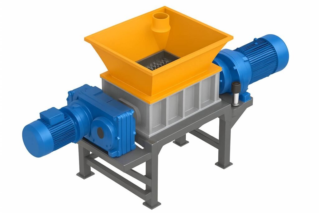 small shredder-double drive